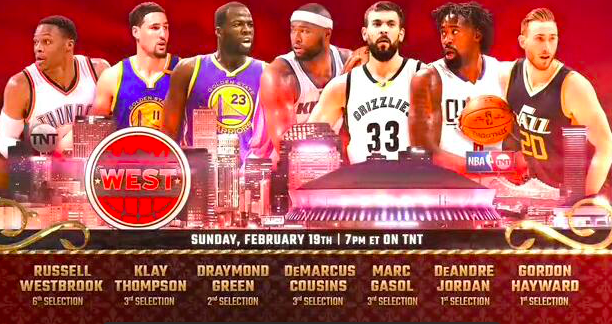 新奥尔良东西部全明星替补阵容揭晓