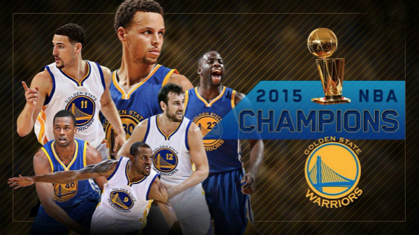 勇士成为2014-15赛季NBA总冠军