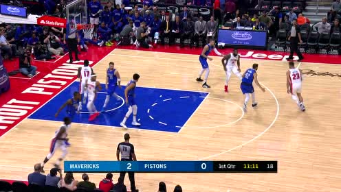 【NBA集锦】翻身跳投美如画 波尔津吉斯拿下回归后首分