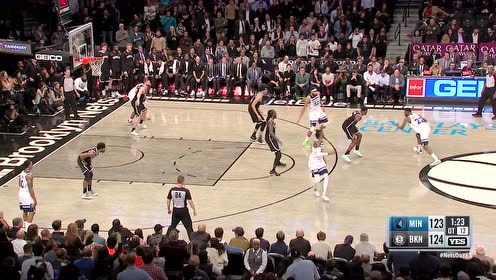 【NBA集锦】该出手时就出手 维金斯连得四分稳住局势