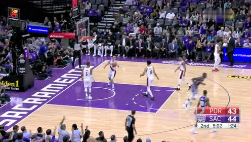 【NBA集锦】他又来了！博格达诺维奇手感滚烫 右翼底角漂移三分命中