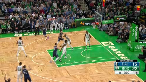 【NBA集锦】开始你的表演 东契奇撤步三分刷网