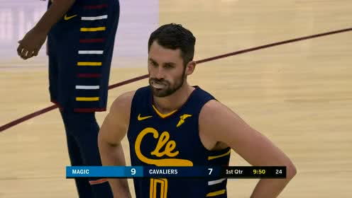 【NBA录像回放】魔术vs骑士第1节