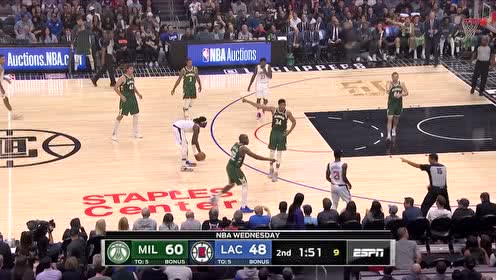 【NBA集锦】劈天盖地不留情面 字母哥旱地拔葱血帽哈雷尔