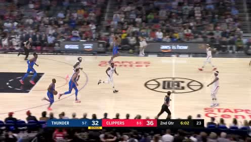 【NBA集锦】亚历山大面对旧主投射三分 哈雷尔双手暴扣统治篮下