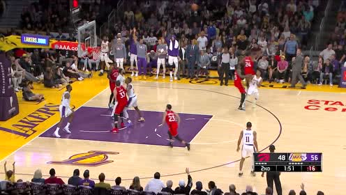 【NBA集锦】攻守全面 浓眉哥积极抢断加巧妙突分送库克一箭穿心