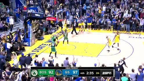 【NBA集锦】场面不是一般的焦灼！考利斯坦空接上篮沃克三分还击