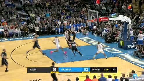 【NBA集锦】保罗灵性抢断打反击 贝兹利中路跟进双手大灌篮