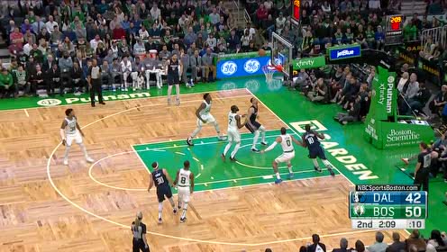 【NBA集锦】眼神防守过分了 绿军内线大开鲍威尔轻松扣篮