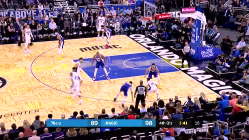 【NBA集锦】对老队友一点也不客气 戈登强起补篮强势打进2+1