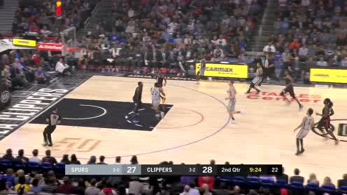 【NBA集锦】怀特飞天大帽莱昂纳德 盖伊反击上篮不留情面