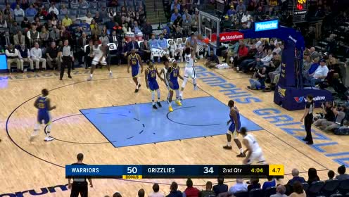 【NBA集锦】内线起飞云端漫步 克拉克空接暴扣震慑全场