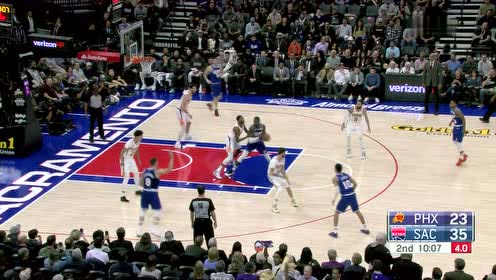 【NBA集锦】一打一可绝对不虚 戴德蒙后仰跳投行云流水