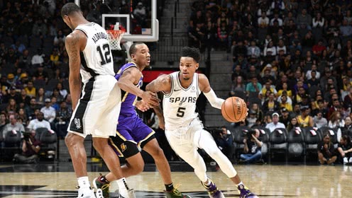 【NBA集锦】穆雷vs湖人集锦 对飚詹姆斯高效砍下18分11篮板4助攻2抢断