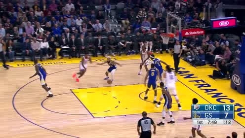 【NBA集锦】鲍曼预判抢断保罗 助攻罗宾逊冲天拽扣