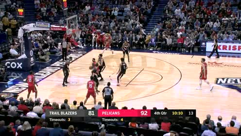 【NBA集锦】这个突破简直是无解 霍勒迪连过四人骑马射箭