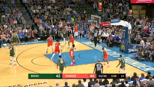 【NBA集锦】出手及证明！字母哥首次出手三分稳稳命中