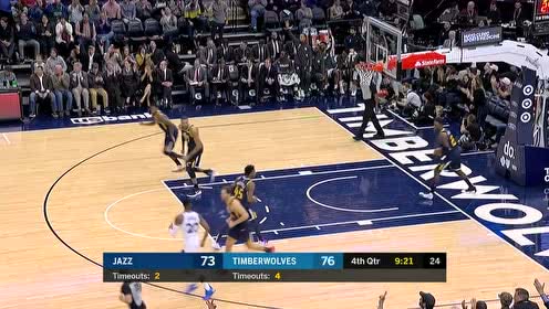 【NBA集锦】外线爆发？唐斯又一三分打压爵士