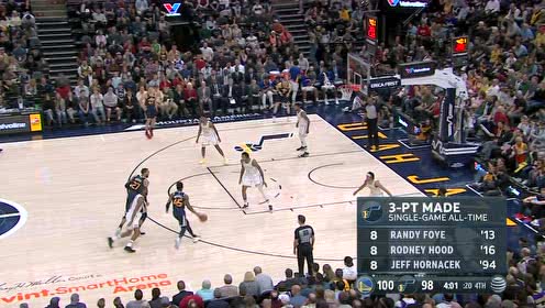 【NBA集锦】这就是大心脏！ 英格尔斯三分手起刀落