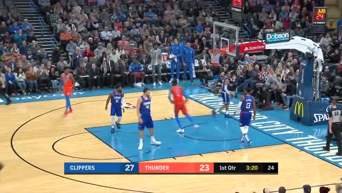 【NBA集锦】贝兹利留底突破鬼魅分球 诺埃尔突然起飞双手暴扣