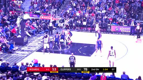 【NBA录像回放】奇才vs快船精华回放 莱昂纳德内线起飞隔扣两人