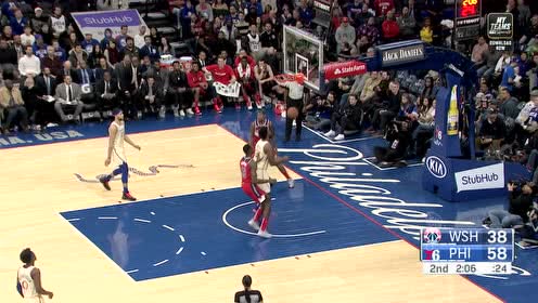 【NBA集锦】终于复苏 比尔连砍5分率队打出小高潮追分