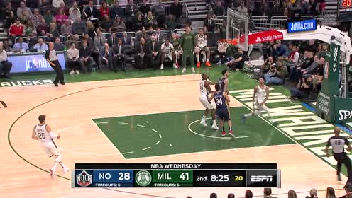 【NBA集锦】攻防两端统治比赛 希尔抢断反击连招追身三分连得五分