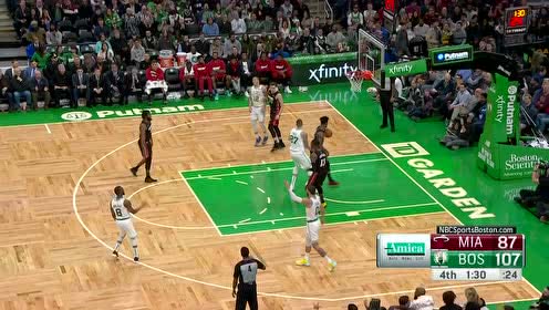 【NBA集锦】同一位置一剑封喉 沃克三分再中无人能挡