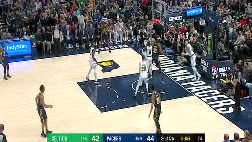 【NBA集锦】凯尔特人117-122步行者 沃克空砍44分绿军整体低迷