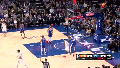 【NBA集锦】开场我是老大 巴顿连砍11分包办全部得分