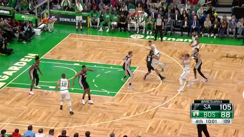 【NBA集锦】仍不愿放弃 海沃德迎射防守三分手起刀落