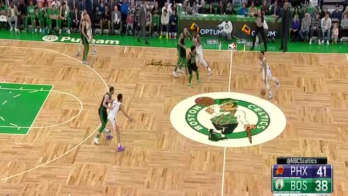 【NBA集锦】布克vs凯尔特人集锦 狂砍39分准三双火热手感力擒绿军
