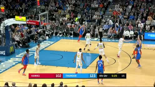 【NBA集锦】没得感情的杀手 加里纳利弧顶架炮精准轰炸篮筐