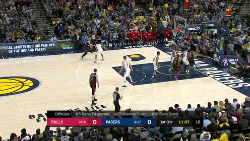 【NBA集锦】开局来个下马威 赛迪斯杨灵巧翻身跳投完成热身