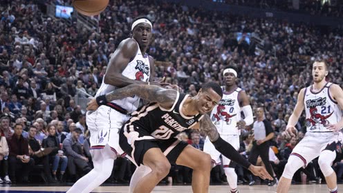 【NBA集锦】科林斯vs猛龙集锦 全场28+12高效发挥难挽大局