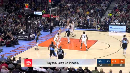 【NBA集锦】猛虎下山碾压全场 亨森旱地拔葱空接炸筐