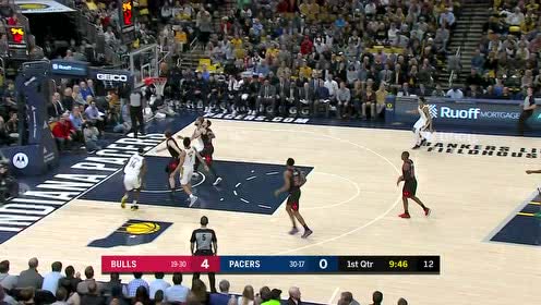 【NBA集锦】不给你机会 布罗格登妙手回传高抛打进反击