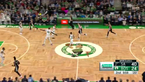 【NBA集锦】悠游自如 沃克人缝中游弋觅得良机出手就中