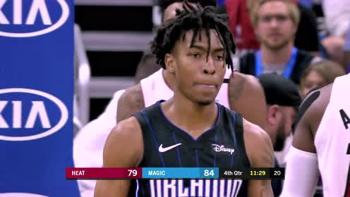 【NBA录像回放】热火vs魔术第4节 魔术全员发飙一波流锁定胜局