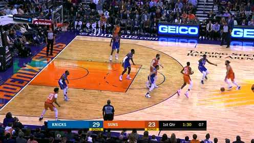 【NBA集锦】突出一个巧字 卢比奥抛投不中贝恩斯小手一点完成补篮