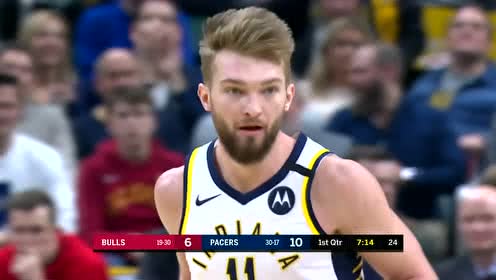 【NBA集锦】这配合看的真舒服 布罗格登联手萨博尼斯瞒天过海造杀伤