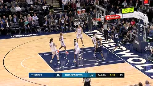 【NBA集锦】身体素质真劲爆 卡尔弗长驱直入双手暴扣