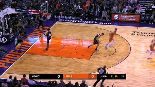 【NBA集锦】开场三分毫不手软 乌布雷干拔出手迎射艾旺杜