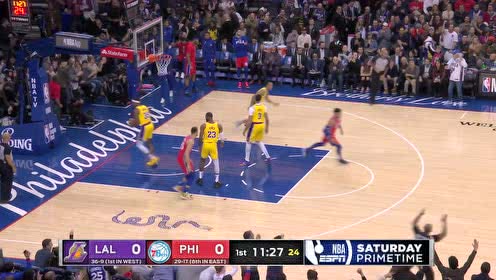 【NBA集锦】开局火力全开 哈里斯三分开炮轻取一血