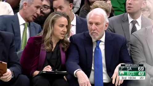 【NBA录像回放】马刺vs凯尔特人第3节 沃克离奇驱逐