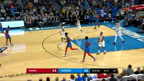 【NBA集锦】诡步走起来 亚历山大人缝闪转腾挪高抛打进补血