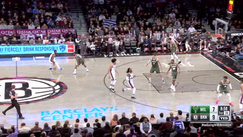 【NBA集锦】内线全员的梦魇 字母怪兽后撤步中投迎射阿伦