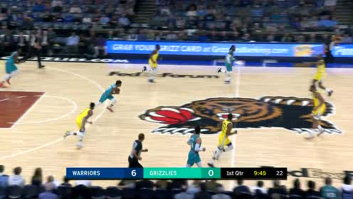 【NBA集锦】现在的小孩都这么飘？莫兰特快攻超远起飞拉杆上篮