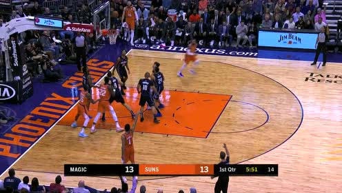 【NBA集锦】假突真传妙传连线 卢比奥击鼓传花助攻布克三分得手