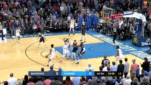 【NBA集锦】开场发力手起刀落 亚历山大干拔中投先下一城